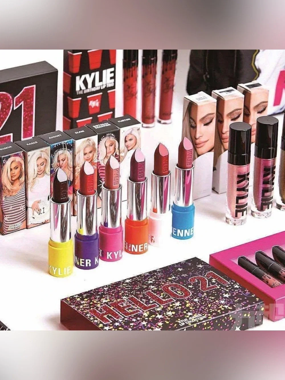 Rare Kylie Cosmetics 21st Birthday Collection Lipstick Rager